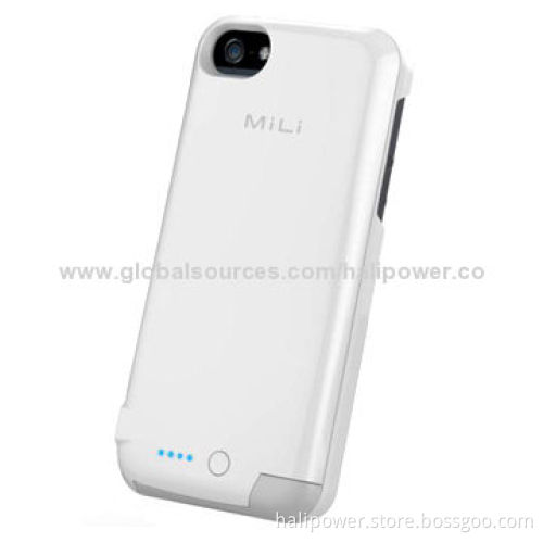 Lithium Polymer Rechargeable Battery Pack for iPhone 5/5S with 2,200mAh Capacity